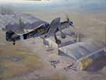 "The Last Flight of Yellow Ten" Jack Fellows WW II Fw-190 Giclee Print